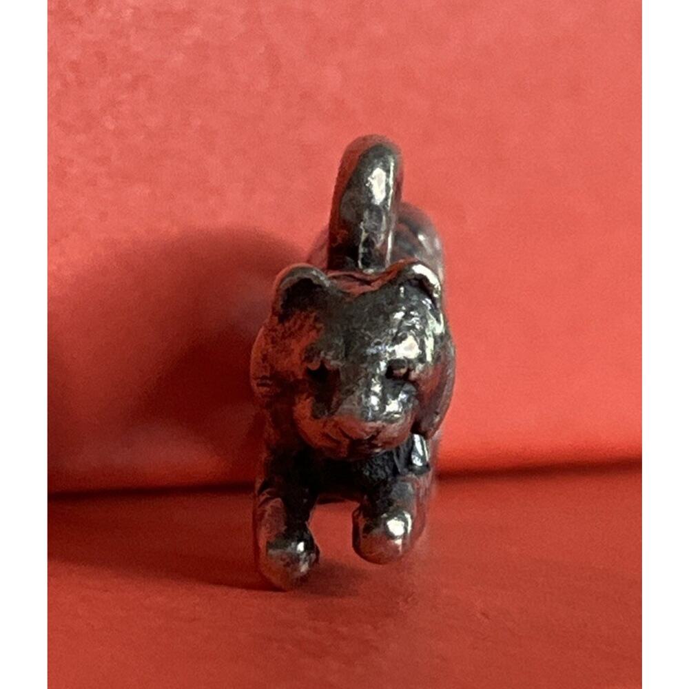 Retired James Avery 3D Tiger Sterling Silver 925 Charm - Picture 5 of 9